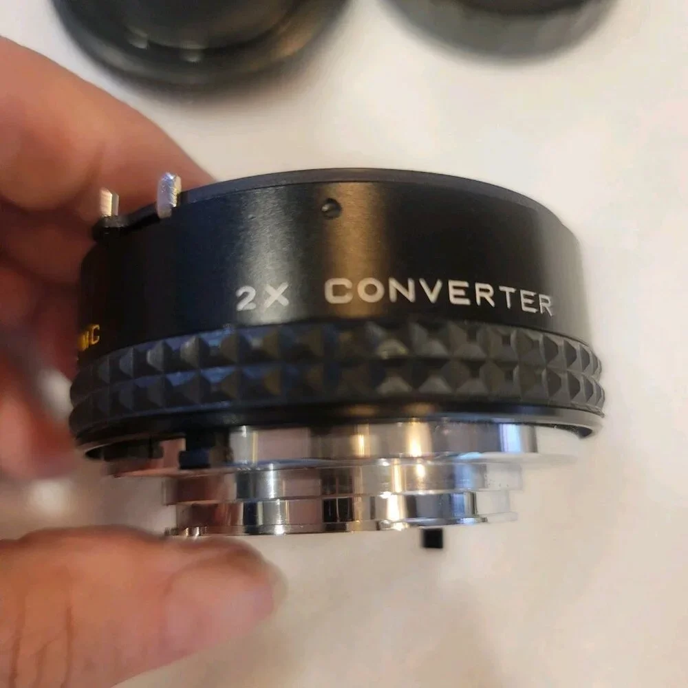Minolta Focal MC 2X Converter Lens M1 With Case Made In Japan